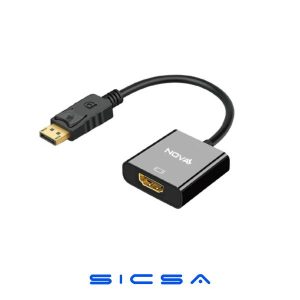 ADAPTADOR NOVA FAA331DH001C DISPLAY PORT A HDMI 0.15M NEGRO