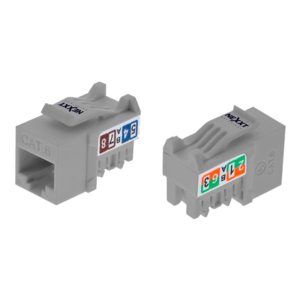 JACK RJ45 CAT6 GRIS NEXXT (PCGKJC8FYRJGR)