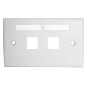 PLACA DE 2 PTOS HORIZONTAL NFP-6208