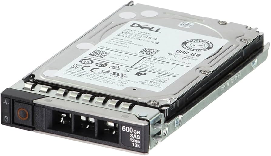 Unidad de disco duro Dell de 600 GB - intercambio en caliente - 2,5 pulgadas - SAS de 12 Gb/s - 10 000 rpm
