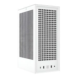 CASE HYTE REVOLT 3 MINI TOWER SIN VENTILACIÓN INCLUIDA CON MALLA METÁLICA CS-HYTE-REVOLT3-W BLANCO