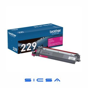 TONER BROTHER TN229M RENDIMIENTO ESTANDAR HASTA 1.200 PAGINAS MAGENTA