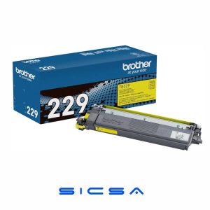 TONER BROTHER TN229Y RENDIMIENTO ESTANDAR HASTA 1.200 PAGINAS AMARILLO