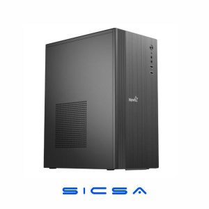 CASE NOVA MZ-585B SIN VENTILACIÓN INCLUIDA CON FUENTE DE PODER 600W E010-170 NEGRO