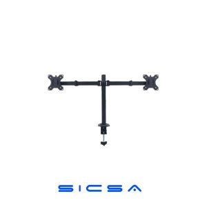 SOPORTE DE ESCRITORIO PARA MONITOR NOVA FDBM1024001C COMPATIBLE CON TELEVISORES PLANOS DE 17"-27" CAPACIDAD DE 17.6KG