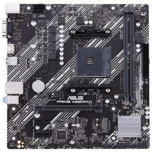 TARJETA MADRE ASUS PRIME A520M-K AM4 DDR4 90MB1500-M0EAY0 NEGRO