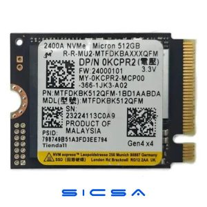 HD INTERNO 512GB M2 2230 PCI ENSAMBLE
