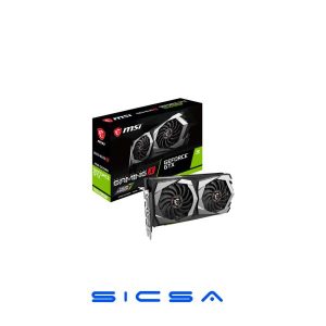 TARJETA DE VIDEO MSI GEFORCE GTX 1650 SUPER DOBLE FAN 4GB ( para ensamble )