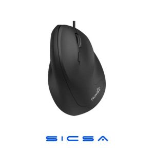 MOUSE NOVA MOBF36U0001C VERTICAL ERGONOMICO ALÁMBRICO USB 3200 DPI