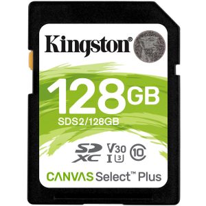MEMORIA SDXC 128GB KINGSTON CANVAS SELECT 100R A SDS2/128GB