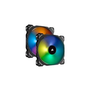 ABANICO CORSAIR ML140 PRO RGB LED MAGNETIC LEVITATION DUAL PACK 2X14CM CO-9050078-WW NEGRO TOUCH