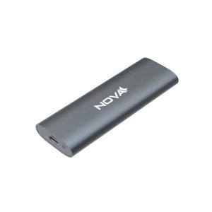 ENCAPSULADOR USB 3.2 GEN2 TIPO C NOVA AEK02041002C M.2 NVMe (2230/2242/2260/2280) 5V GRIS OSCURO