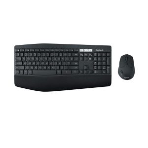 TECLADO Y MOUSE LOGITECH MK850 PERFORMANCE MEMBRANA INALÁMBRICO (BLUETOOTH/ 2.4 GHZ) INGLÉS 920-008219 NEGRO