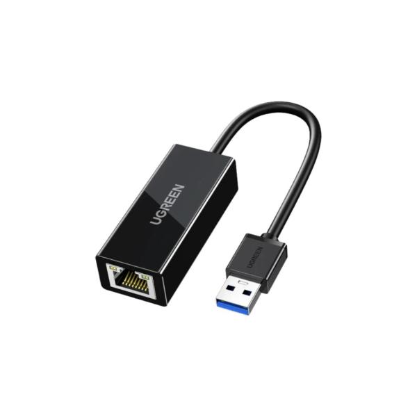 ADAPTADOR UGREEN CR111 USB 3.0 ETHERNET GIGABIT 20256 NEGRO