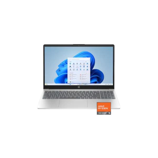 LAPTOP HP 15-FC0146DX 15.6 PULG RYZEN 5-7520U 8GB 512GB WIN 11 INGLES TOUCH PLATEADO