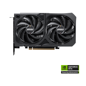 TARJETA DE VIDEO MSI GEFORCE RTX 5060 8G SHADOW 2X OC 8GB GDDR7 2535 MHZ 912-V537-038 NEGRO