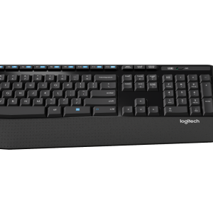 TECLADO Y MOUSE LOGITECH MK345 MEMBRANA INALÁMBRICO 2.4 GHZ CON RECEPTOR USB ESPAÑOL 920-007820 NEGRO